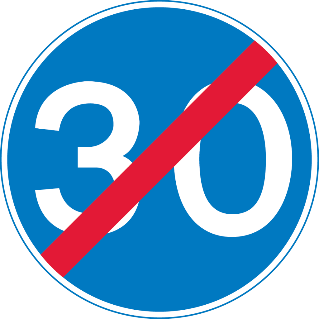 end-of-minimum-speed-limit-sign-30-mph-theory-test