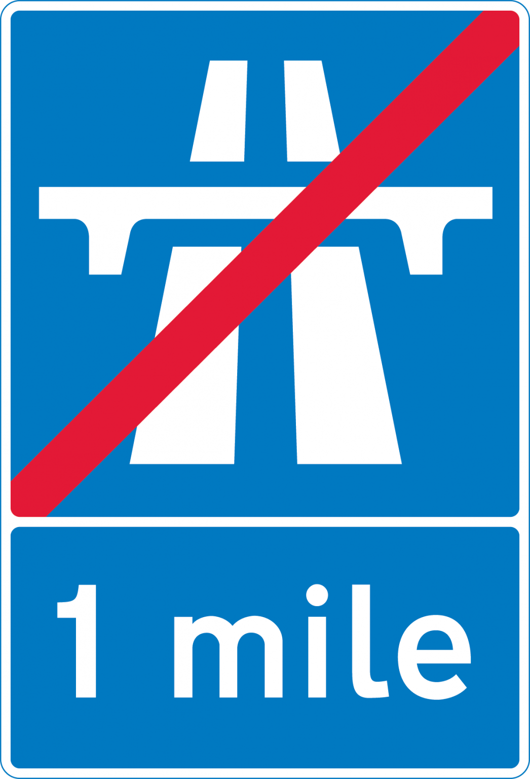 end-of-motorway-sign-theory-test