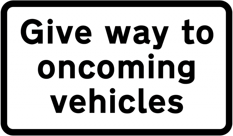 give-way-to-oncoming-vehicles-sign-theory-test