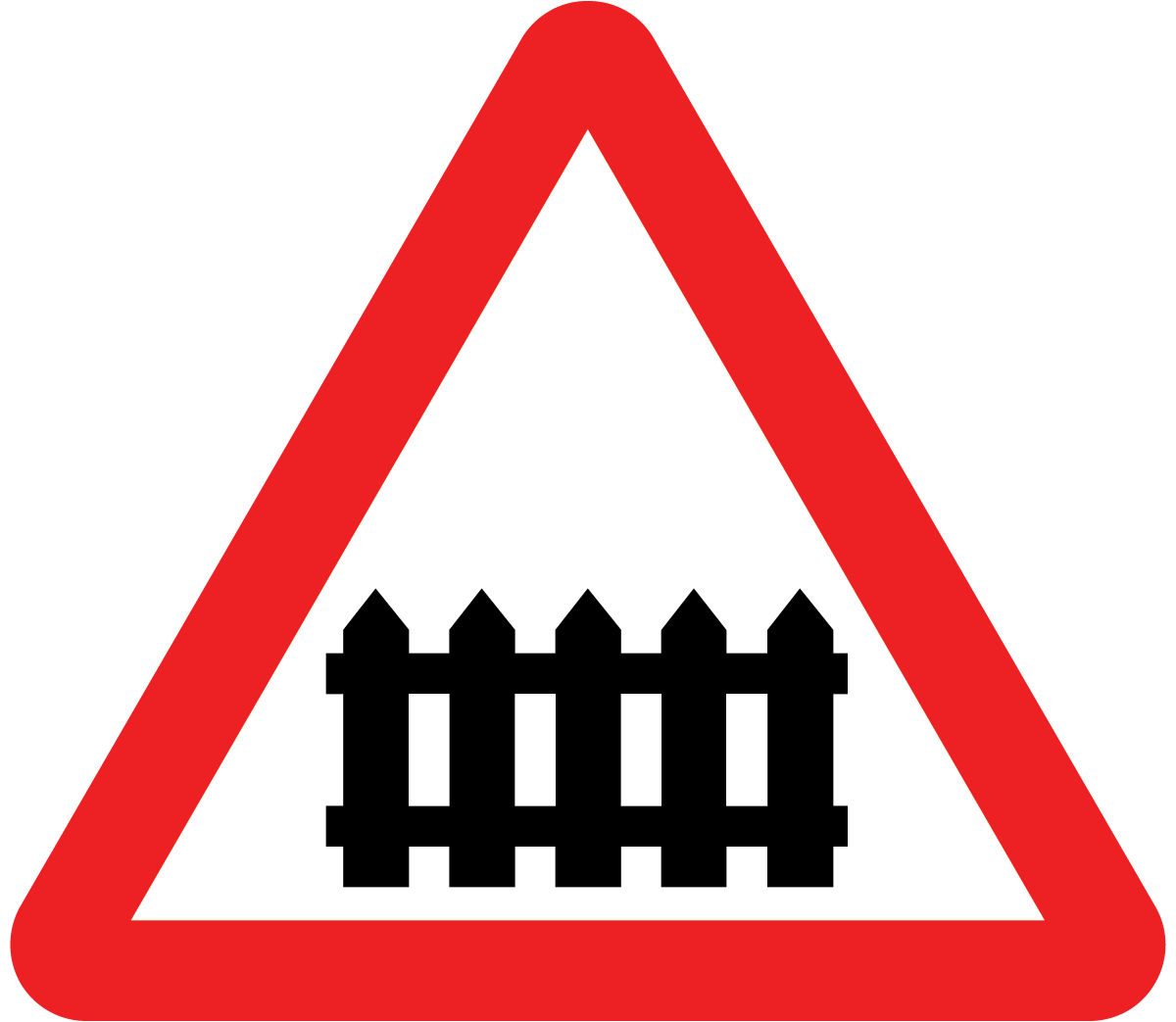 Level Crossing With Gate Sign Theory Test