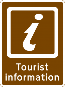 which signs are tourist information signs how do you know