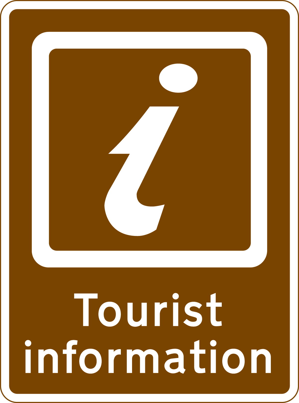 tourist signs